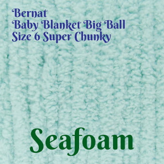 Bernat Baby Blanket Big Ball Yarn - Seafoam