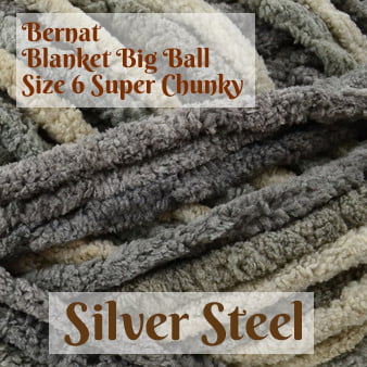 Bernat Blanket Big Ball Yarn-Moss-Coastal Collection, 1 count