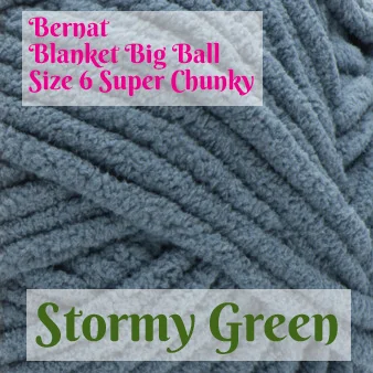 Bernat Blanket Big Ball Yarn - Coastal Collection - Moss