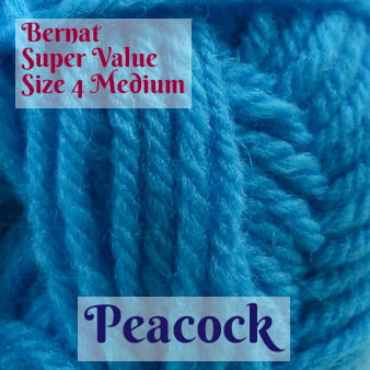 Bernat Super Value Yarn - Peacock