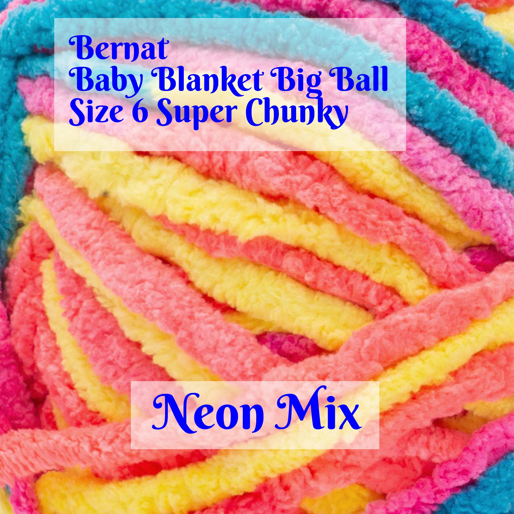 Bernat Blanket Brights Big Ball Yarn - 057355475564