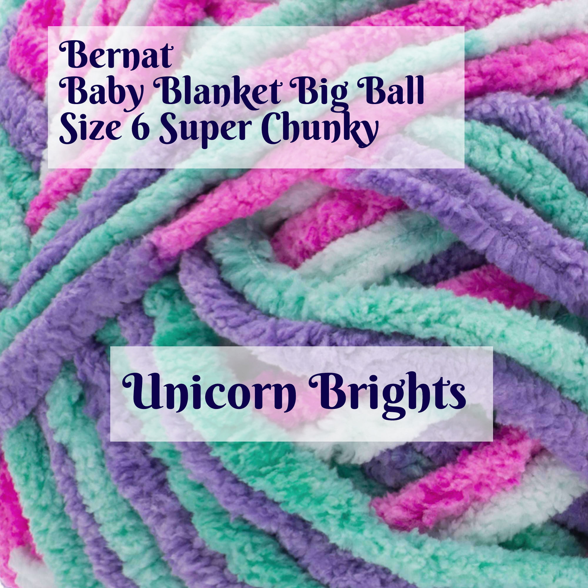 Bernat Blanket Brights Big Ball Yarn - 057355475564